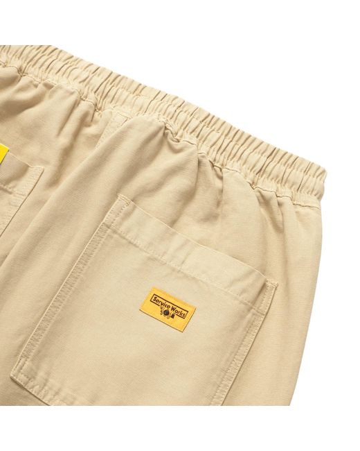 Service Works Natural Classic Chef Pants for men