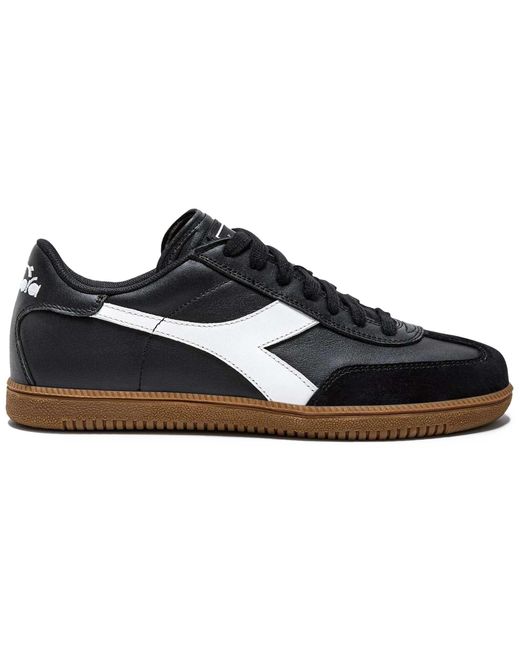 Diadora Black Trainer for men