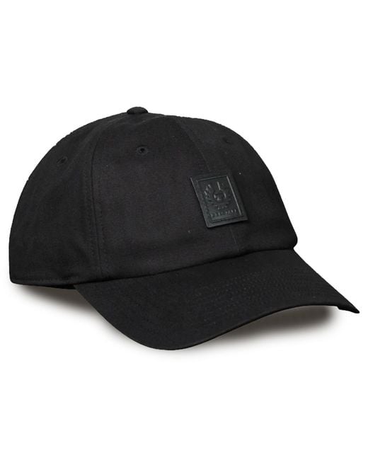 Belstaff Black Preston Cap for men