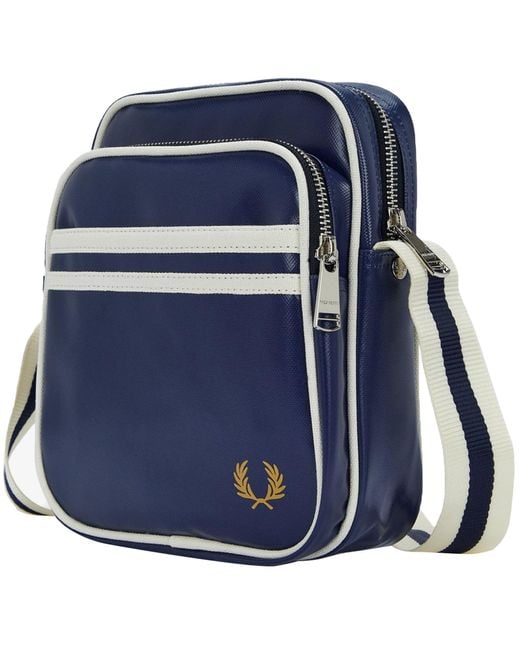 Fred Perry Blue Classic Side Bag for men