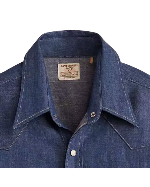 Levi's Blue Levi&Apos; Vintage Clothing Levi&Apos; Vintage Shorthorn Sawtooth Sh for men