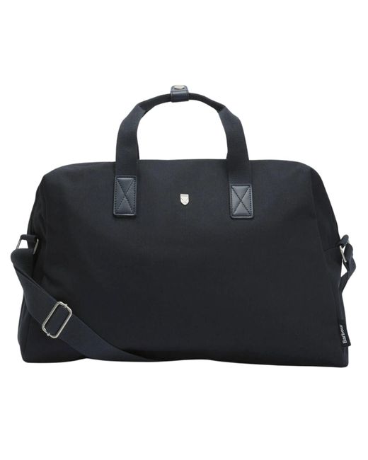 Barbour Black Cascade Holdall Bag for men
