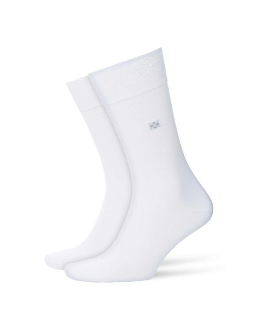 Burlington Cotton Burlington Dublin Socks in White for Men - Lyst