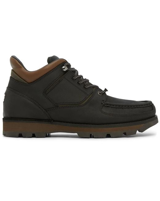 Rockport Archive Black Rockport Umbwe Heritage Boots for men