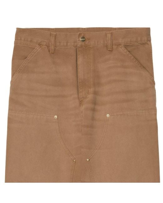 Carhartt Brown Double Knee Pant for men