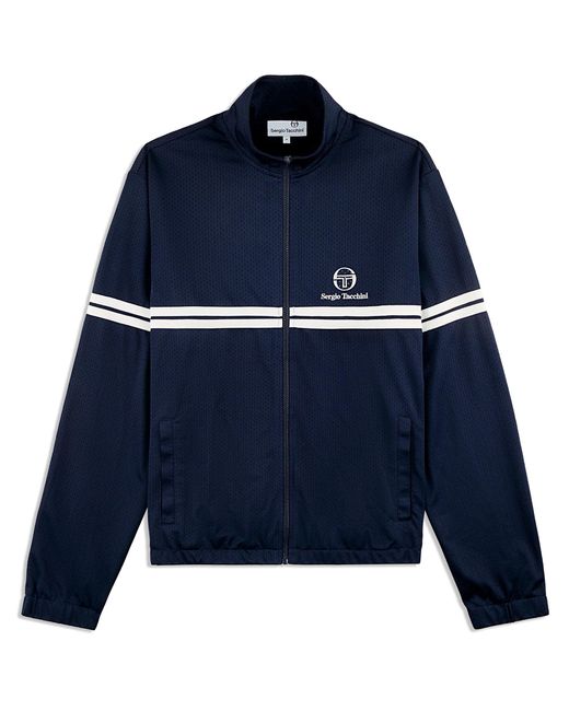 Sergio Tacchini Blue Arturo Mesh Track Jacket for men