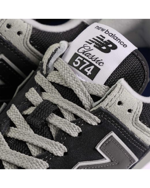 New Balance Black 574 for men