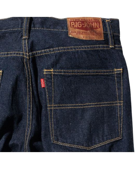 Big John Denim Blue Vintage Regular Jeans for men