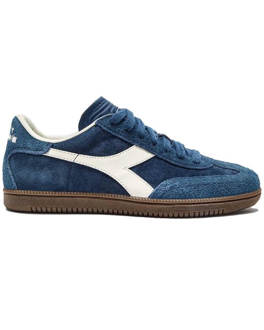 Diadora Blue Trainer Hairy for men