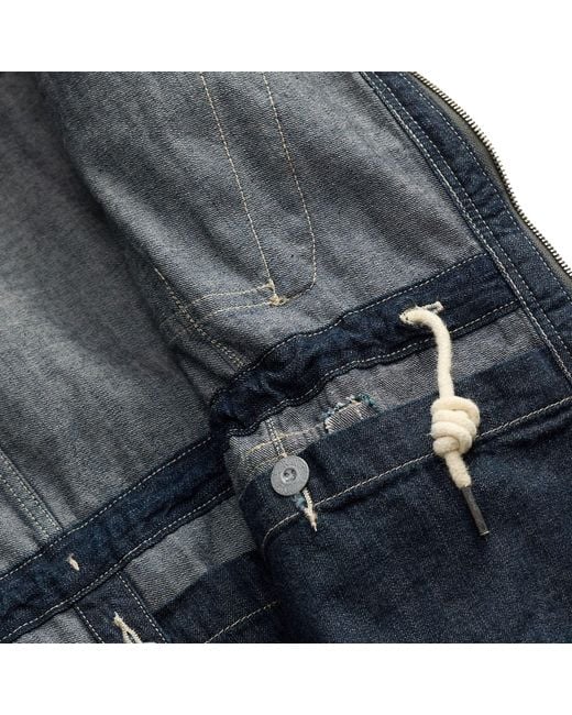 RRL Blue Denim Field Jacket for men
