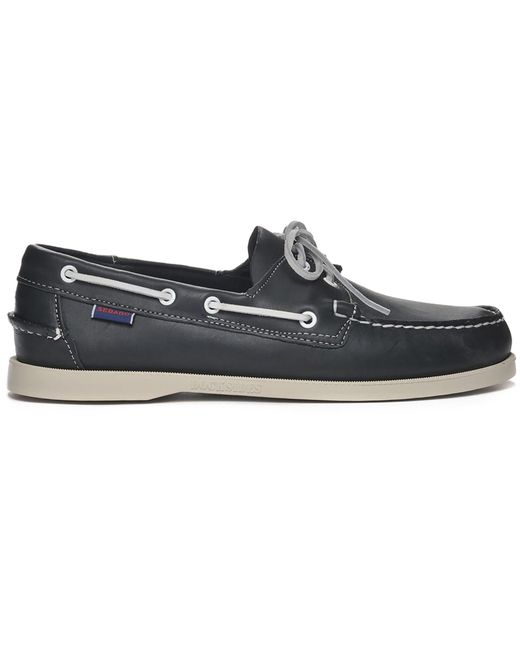 Sebago Blue Docksides Portland for men