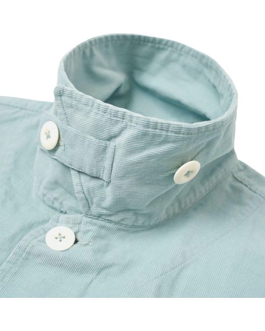 Universal Works Blue Fine Cord Duty Jacket for men