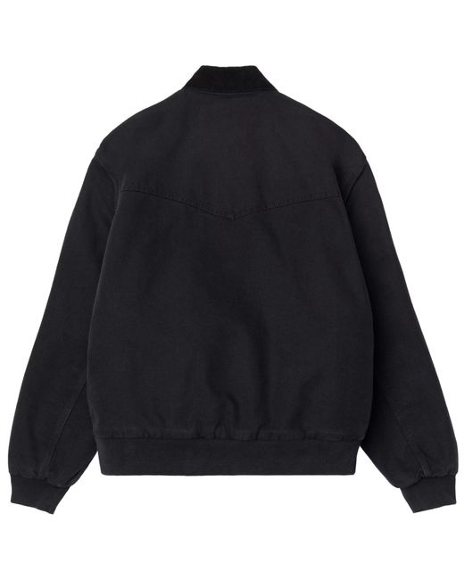 Carhartt Black Og Santa Fe Jacket for men