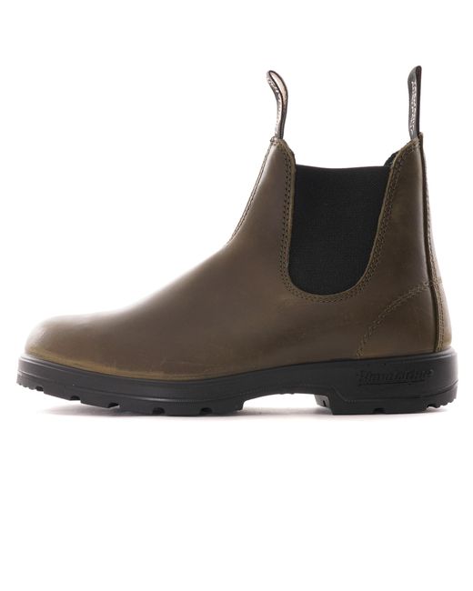 Green blundstone boots sale