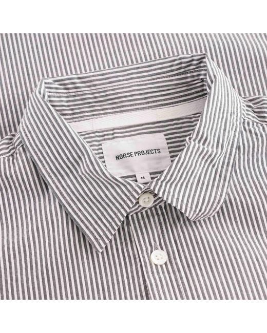 norse projects white shirt