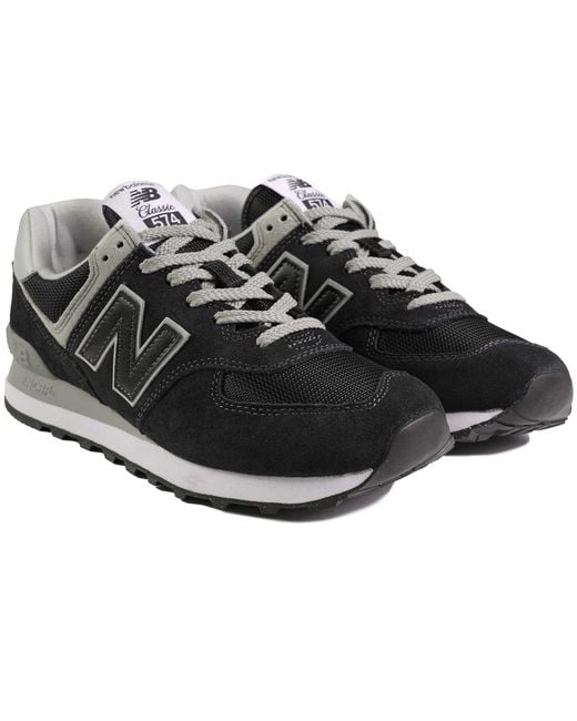 New Balance Black 574 for men