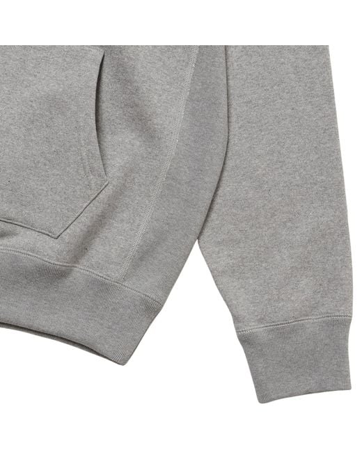 Wonder Looper Gray Zip Hoodie Super Looper French Terry for men