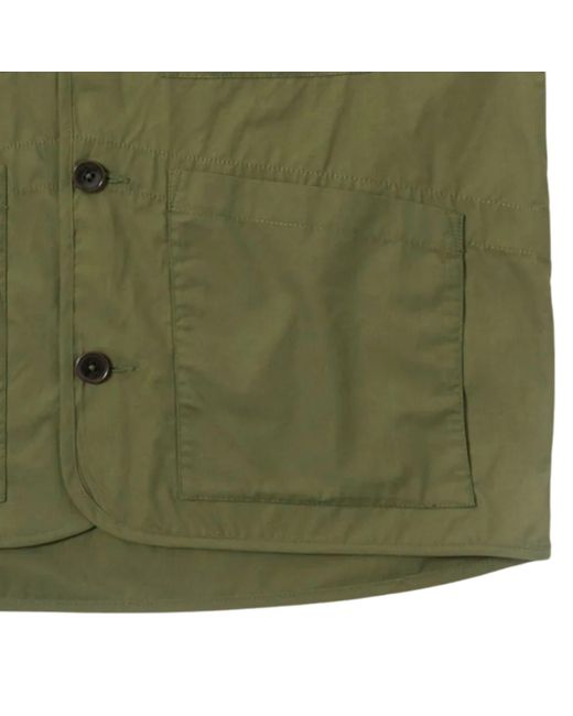 Universal Works Green City Waistcoat for men