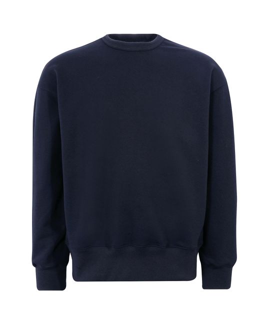 FRIZMWORKS Cotton Original Garments Heavyweight Sweatshirt - Navy in ...