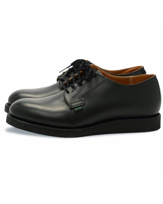 Red Wing Black 101 Postman Oxford Shoes for men
