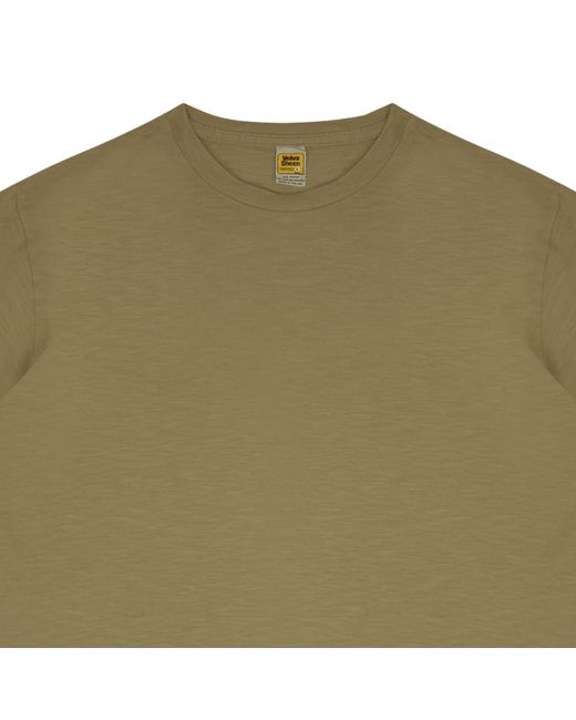Velva Sheen Metallic Rolled Short Sleeve Crew Neck T-Shirt for men