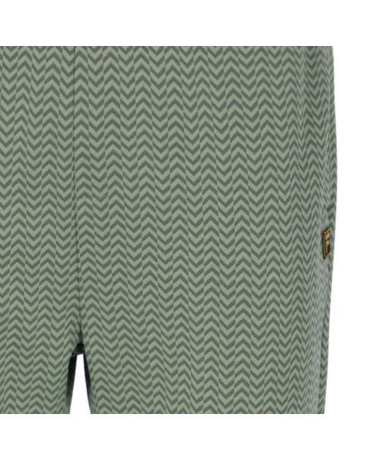 Fila Green Edward Herringbone Pant for men