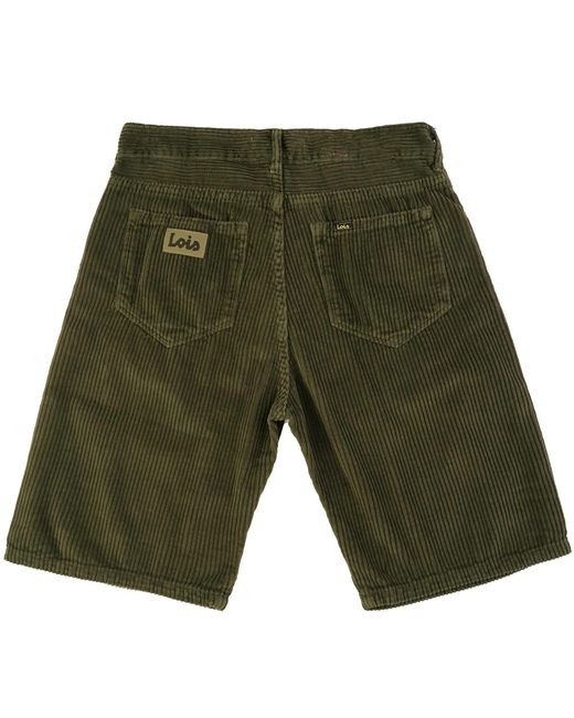 Lois Green Pepe Jumbo Corduroy Shorts for men