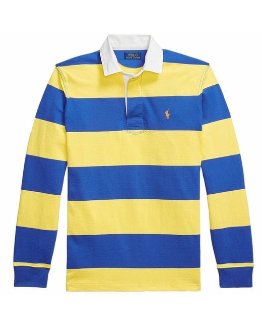 Polo Ralph Lauren Yellow The Iconic Rugby Shirt for men