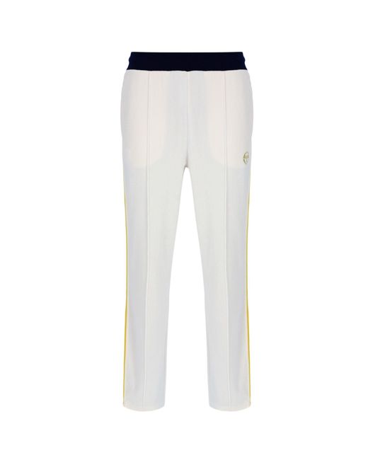 Sergio Tacchini Blue Monte Velour Track Pants for men