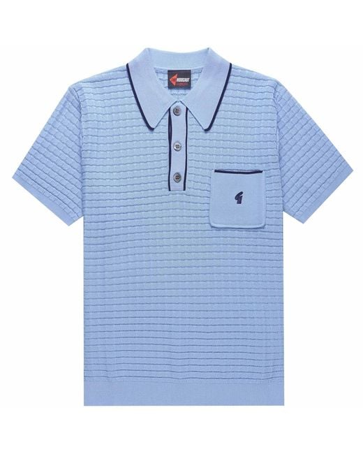 Gabicci Blue Roy Polo Shirt for men