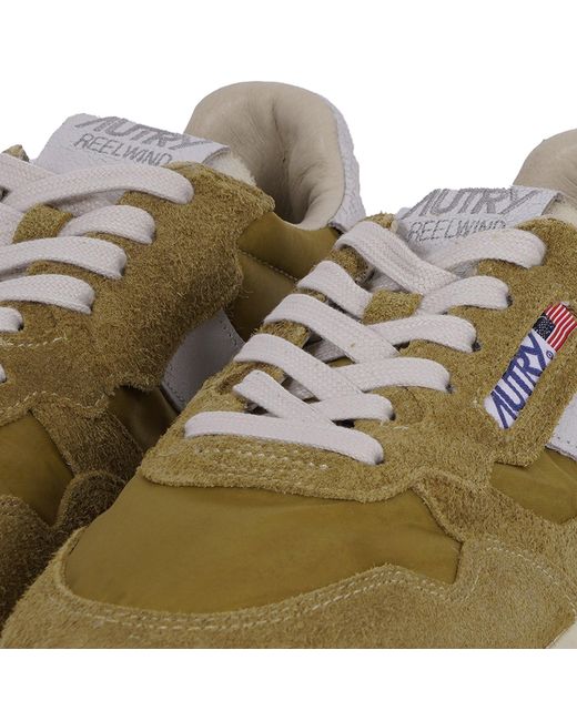 Autry Gray Reelwind Low Sneakers for men