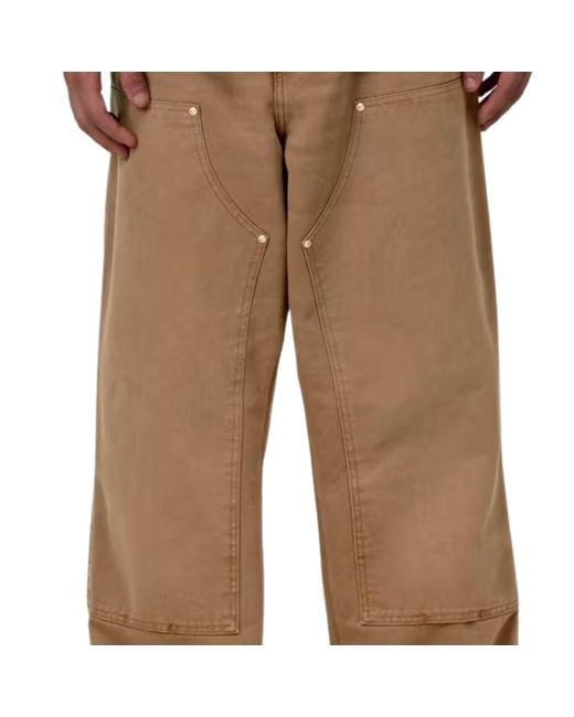 Carhartt Brown Double Knee Pant for men