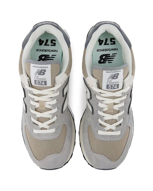 New Balance Gray 574 Trainers for men