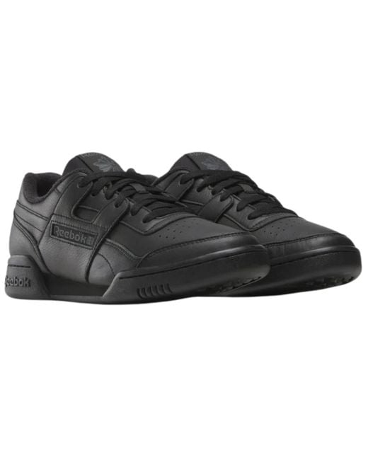 Reebok Black Workout Plus Shoes for men