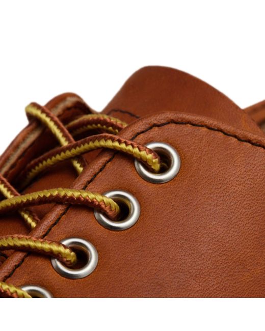 Red Wing Brown Moc Toe Oxford for men