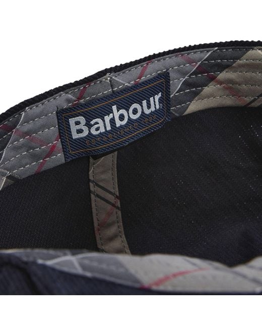 Barbour Blue Bayfield Flat Cap for men