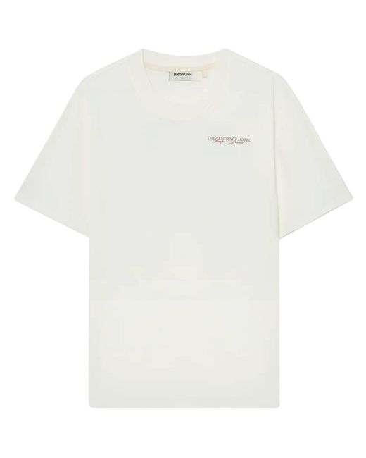 Pompeii3 White Residence T-shirt for men