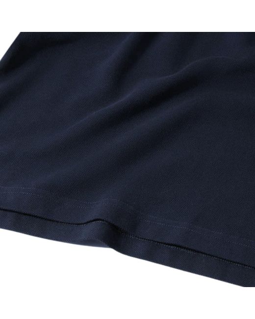 Belstaff Blue Short Sleeve Polo Shirt for men