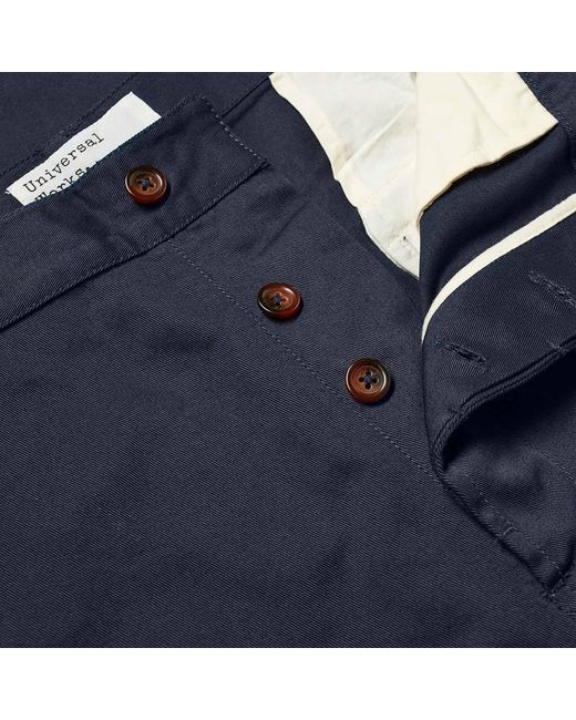Universal Works Blue Military Chino for men