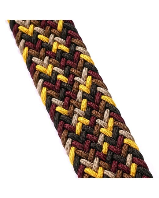 Andersons Purple Woven Belt for men