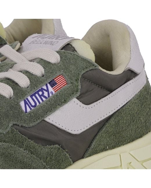 Autry Gray Reelwind Low Sneakers for men