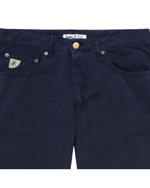 Lois Blue Terrace Pant Cotton Plus for men