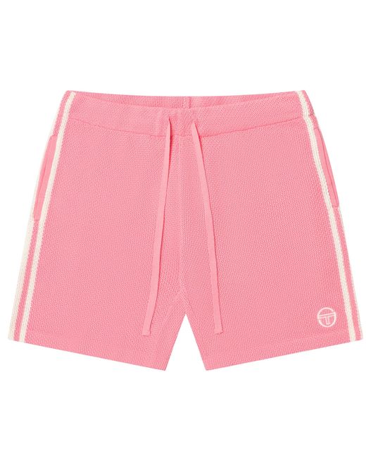 Sergio Tacchini Pink Fratelli Crochet Short for men