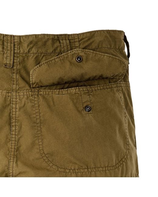 Filson Green Tropical Poplin Cargo Shorts for men