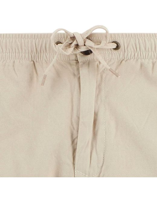 Barbour Natural Washed Oxford Relaxed Shorts for men