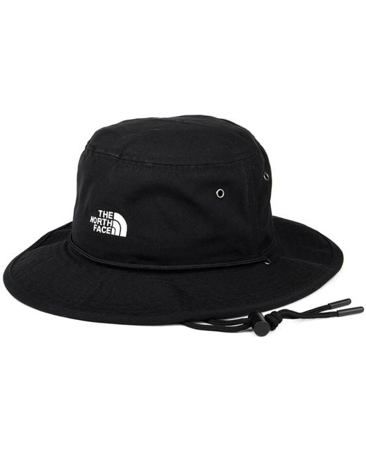 The North Face Black Recycled 66 Brimmer Boonie Hat for men
