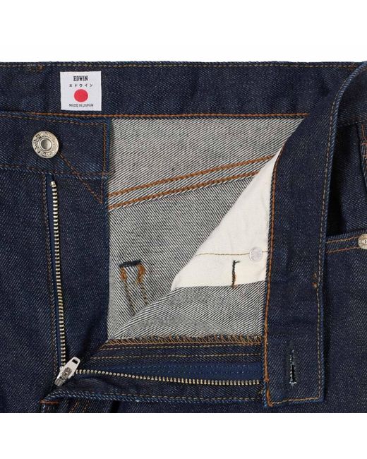 Edwin Blue Slim Tapered Jeans for men
