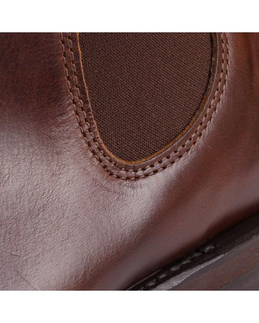 R.M.Williams Brown Comfort Craftsman Pull Up Leather Boot for men