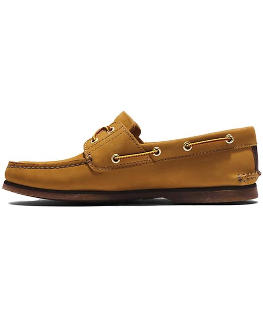 Timberland Brown Classic Boat Shoes for men