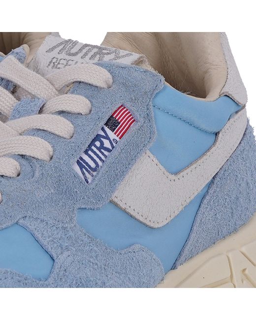 Autry Blue Reelwind Low Sneakers for men